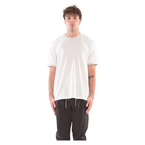 Tops > T-Shirts - - Eleventy - Modalova