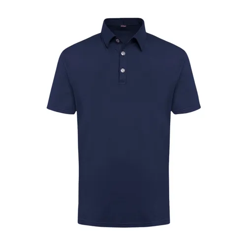 Kiton - Tops > Polo Shirts - Blue - Kiton - Modalova