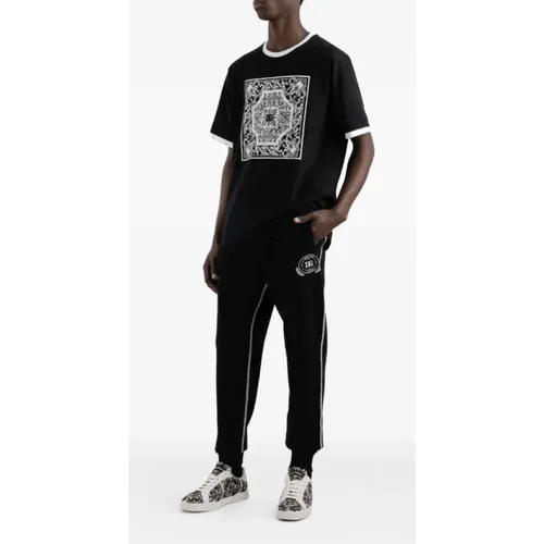 Trousers > Sweatpants - - Dolce & Gabbana - Modalova