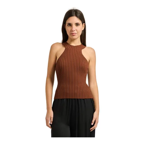 Tops > Sleeveless Tops - - Manila Grace - Modalova