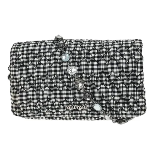 Pre-owned > Pre-owned Bags > Pre-owned Cross Body Bags - - Miu Miu Pre-owned - Modalova