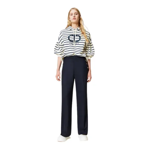 Trousers > Wide Trousers - - Twinset - Modalova