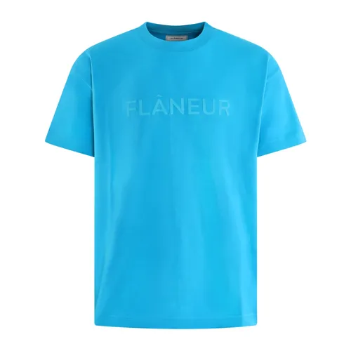 Flâneur - Tops > T-Shirts - Blue - Flâneur - Modalova