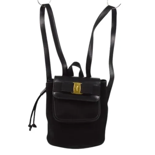 Pre-owned > Pre-owned Bags > Pre-owned Backpacks - - Salvatore Ferragamo Pre-owned - Modalova