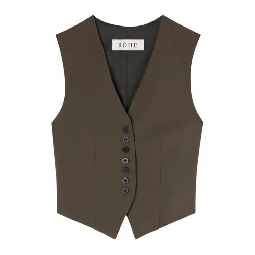 Róhe - Jackets > Vests - Brown - Róhe - Modalova
