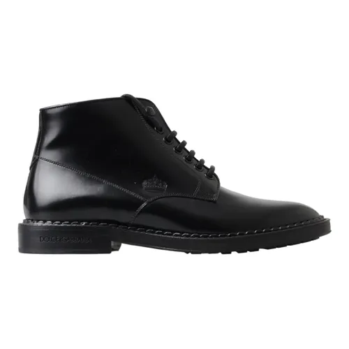 Shoes > Boots > Lace-up Boots - - Dolce & Gabbana - Modalova
