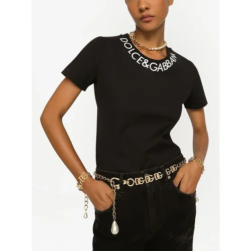 Tops > T-Shirts - - Dolce & Gabbana - Modalova