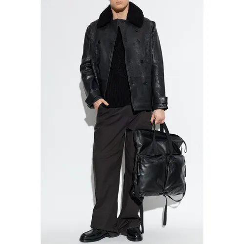 Jackets > Leather Jackets - - AllSaints - Modalova