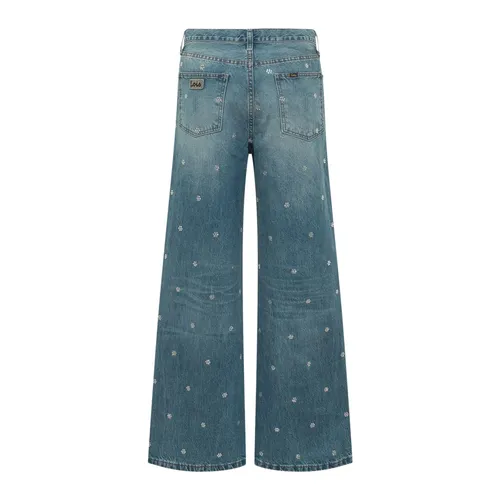 Lois - Jeans > Wide Jeans - Blue - Lois - Modalova