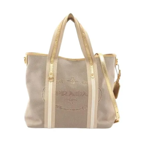 Pre-owned > Pre-owned Bags > Pre-owned Tote Bags - - Prada Vintage - Modalova