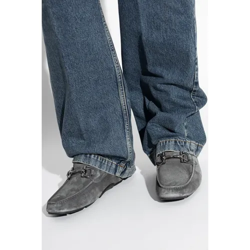 Shoes > Flats > Loafers - - Ferragamo - Modalova