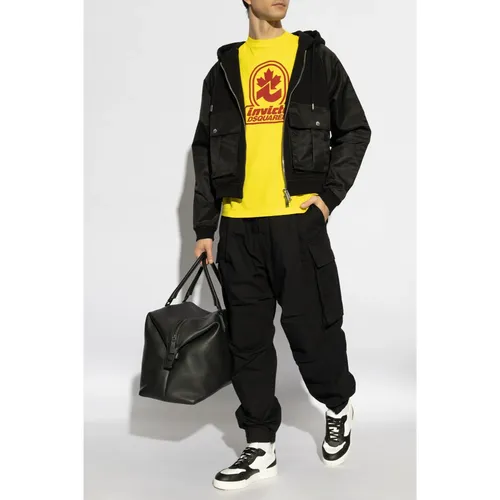 Trousers > Wide Trousers - - Dsquared2 - Modalova