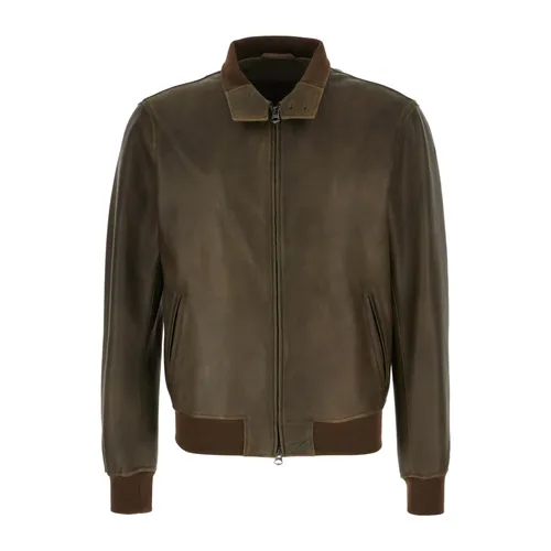 Jackets > Leather Jackets - - Stewart - Modalova