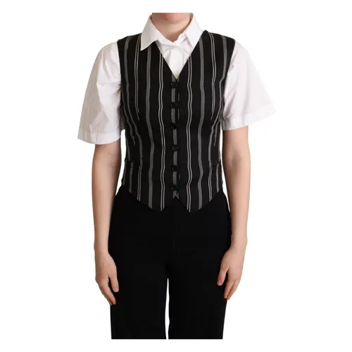 Jackets > Vests - - Dolce & Gabbana - Modalova