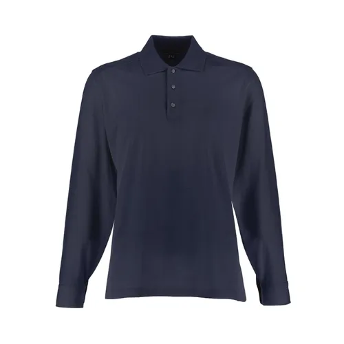 Fay - Tops > Polo Shirts - Blue - Fay - Modalova