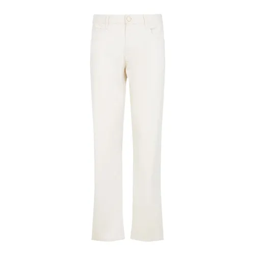 Trousers > Straight Trousers - - Giorgio Armani - Modalova