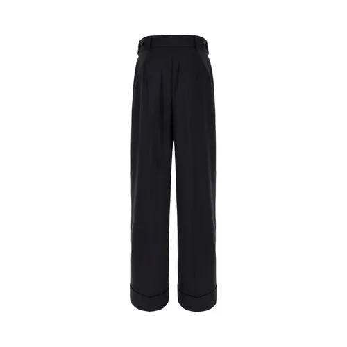 Trousers > Cropped Trousers - - Alberta Ferretti - Modalova