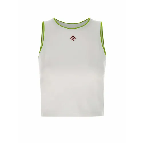 Tops > Sleeveless Tops - - Casablanca - Modalova