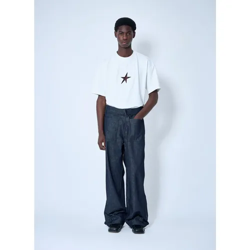 Mugler - Tops > T-Shirts - White - Mugler - Modalova