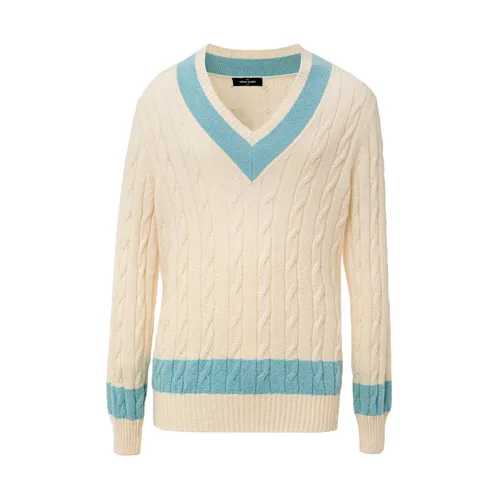 Knitwear > V-neck Knitwear - - Gran Sasso - Modalova