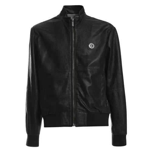 Jackets > Leather Jackets - - Just Cavalli - Modalova