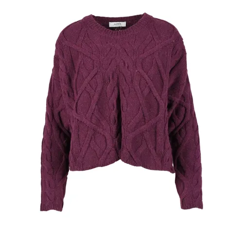 Knitwear > Round-neck Knitwear - - Alpha Studio - Modalova