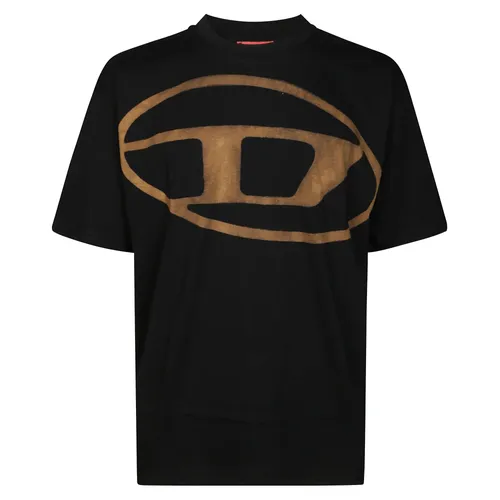 Diesel - Tops > T-Shirts - Black - Diesel - Modalova
