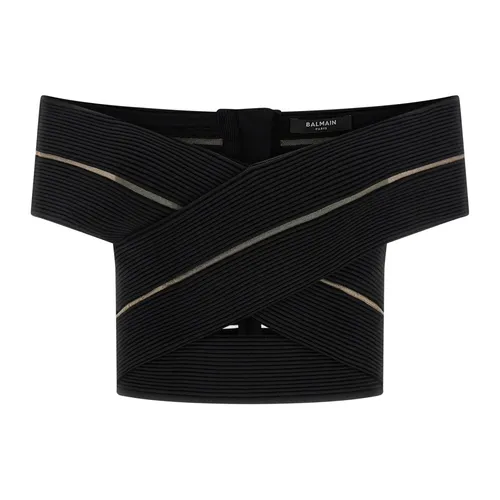 Balmain - Knitwear - Black - Balmain - Modalova