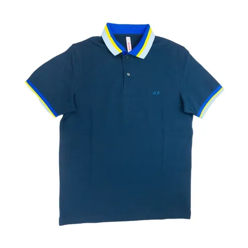 Sun68 - Tops > T-Shirts - Blue - Sun68 - Modalova