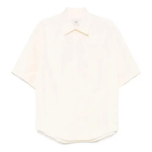 Shirts > Short Sleeve Shirts - - Ami Paris - Modalova