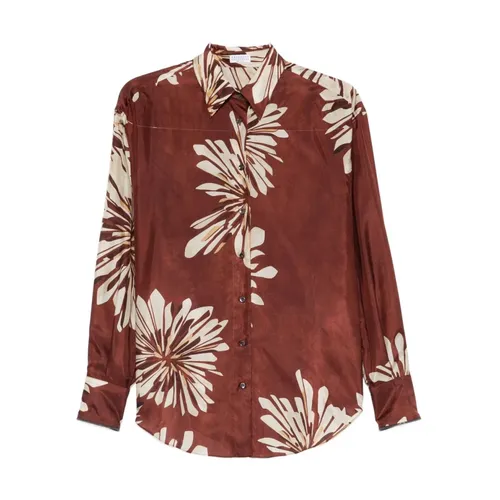 Blouses & Shirts > Shirts - - Brunello Cucinelli - Modalova