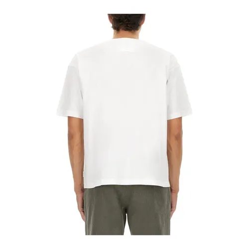 Aspesi - Tops > T-Shirts - White - Aspesi - Modalova