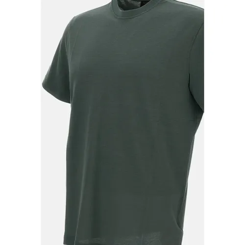 Zanone - Tops > T-Shirts - Green - Zanone - Modalova