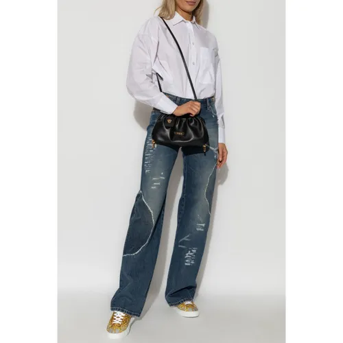 Jeans > Straight Jeans - - Versace - Modalova