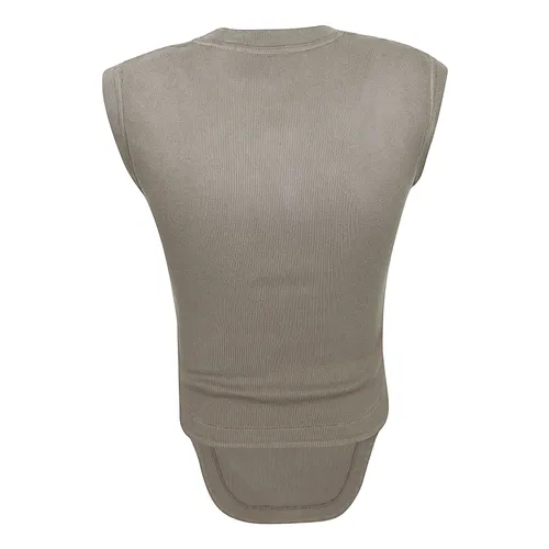 Tops > Sleeveless Tops - - Off White - Modalova