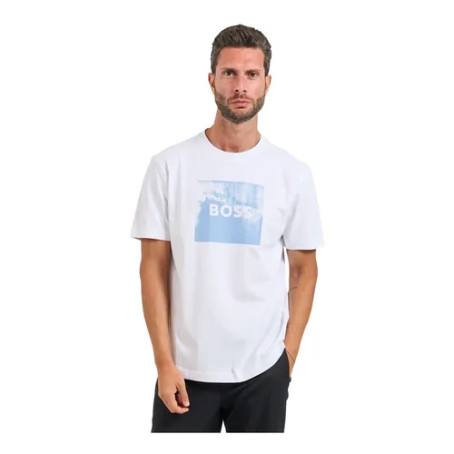 Hugo - Tops > T-Shirts - White - Hugo - Modalova