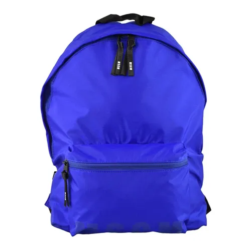 Msgm - Bags > Backpacks - Blue - Msgm - Modalova