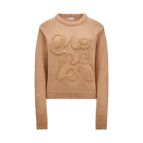 Knitwear > Round-neck Knitwear - - Moncler - Modalova