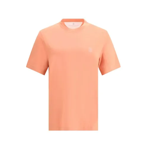 Tops > T-Shirts - - Brunello Cucinelli - Modalova