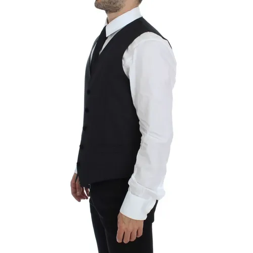 Suits > Suit Vests - - Dolce & Gabbana - Modalova