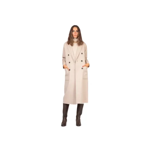 Coats > Double-Breasted Coats - - ViCOLO - Modalova