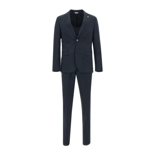 Suits > Suit Sets > Single Breasted Suits - - Manuel Ritz - Modalova