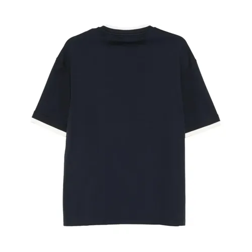 Lardini - Tops > T-Shirts - Blue - Lardini - Modalova