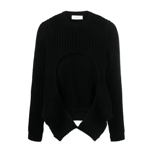 Knitwear > Round-neck Knitwear - - Off White - Modalova