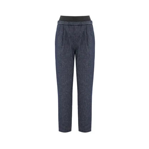 Trousers > Chinos - - Fabiana Filippi - Modalova