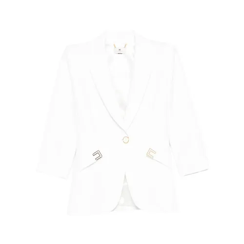 Jackets > Blazers - - Elisabetta Franchi - Modalova