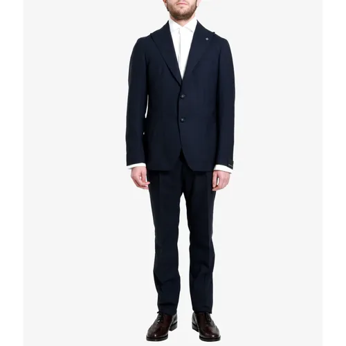 Suits > Suit Sets > Single Breasted Suits - - Tagliatore - Modalova