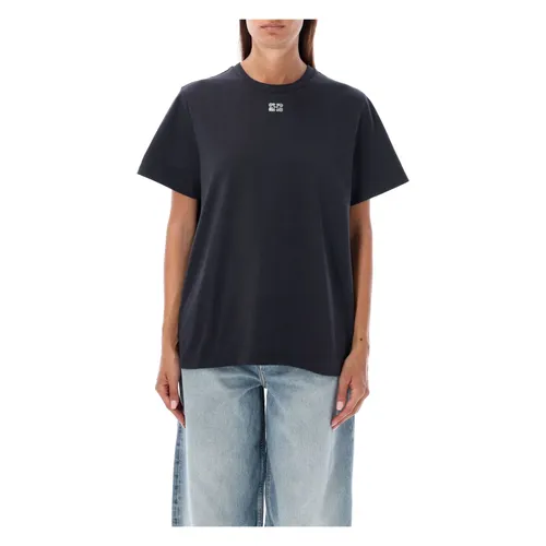 Ganni - Tops > T-Shirts - Black - Ganni - Modalova