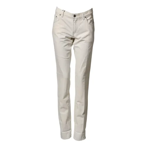 Trousers > Slim-fit Trousers - - Dolce & Gabbana - Modalova