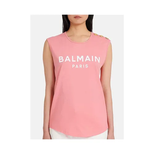 Tops > Sleeveless Tops - - Balmain - Modalova